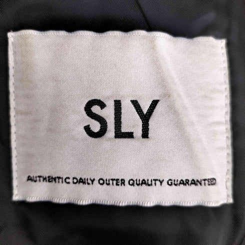 スライ SLY VINTAGE F/LEATHER S/ブルゾン ブルゾン ヴィンテージ フェイクレザー ショート ブルゾン レディース FREE