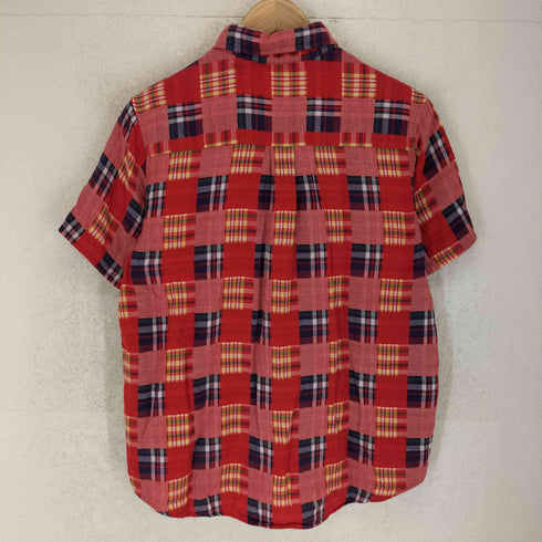 HEPBURN boutique ヘプバーンブティック ボタンダウン ガーゼ 半袖 シャツ メンズ