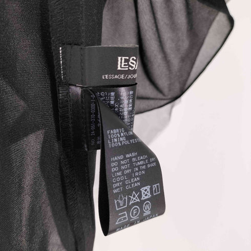 ジャーナルスタンダードレサージュ JOURNAL STANDARD Lessage チュールノースリーブブラウス レディース