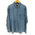 ラングラー Wrangler HERO REAL COMFORTABLES SHIRTS ボタンダウン デニムシャツ メンズ import:L