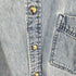 ラングラー Wrangler HERO REAL COMFORTABLES SHIRTS ボタンダウン デニムシャツ メンズ import:L