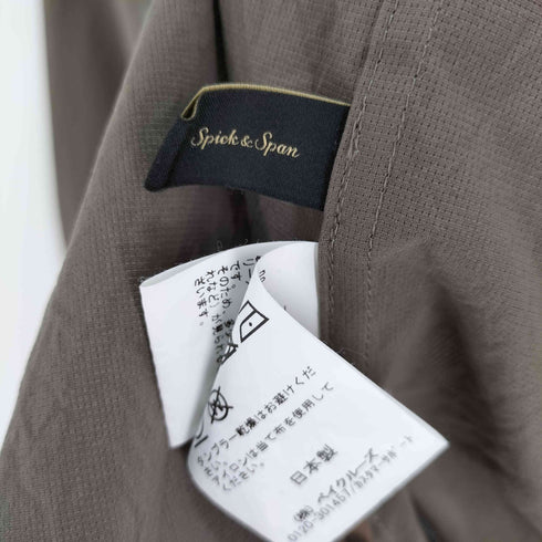 スピックアンドスパン Spick and Span ドライメッシュフーディールーズシャツ レディース