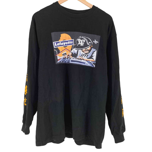 エルエフワイティー LFYT EDOFUKU TOKYO Welcome to Lafayette Tee クルーネック 長袖 Tシャツ メンズ XL