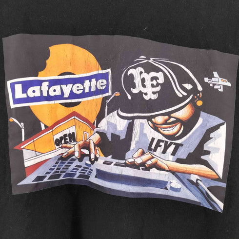 エルエフワイティー LFYT EDOFUKU TOKYO Welcome to Lafayette Tee クルーネック 長袖 Tシャツ メンズ XL