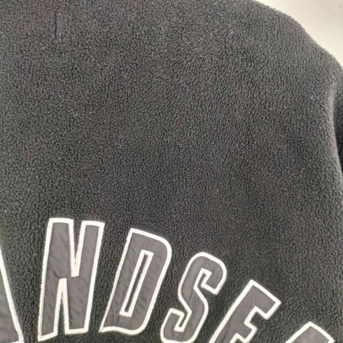ウィンダンシー WIND AND SEA バックロゴ ハーフジップ フリース ジャケット メンズ XL