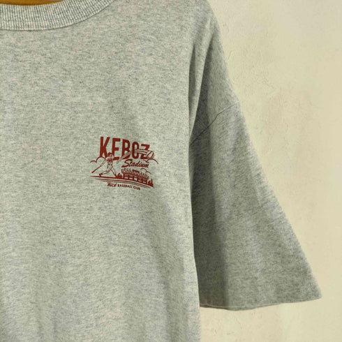 ケボズ KEboz SKB TEE ベースボール デザイン クルーネック 半袖 Tシャツ メンズ L
