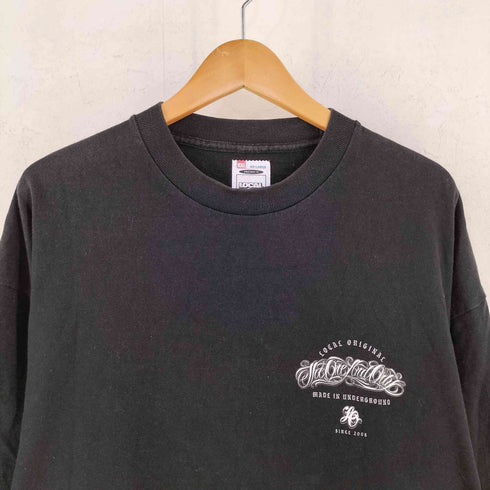 LOCAL CLOTHNG ローカル クロージング クルーネック 両面プリント 半袖 Tシャツ メンズ XXL