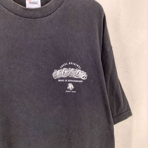 LOCAL CLOTHNG ローカル クロージング クルーネック 両面プリント 半袖 Tシャツ メンズ XXL
