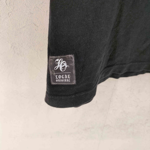LOCAL CLOTHNG ローカル クロージング クルーネック 両面プリント 半袖 Tシャツ メンズ XXL