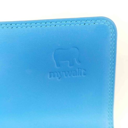 mywalit イタリア製 レザー 三つ折り財布 レディース