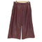 7-IDconcept フェイクレザー ガウチョパンツ レディース JPN:40