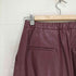 7-IDconcept フェイクレザー ガウチョパンツ レディース JPN:40