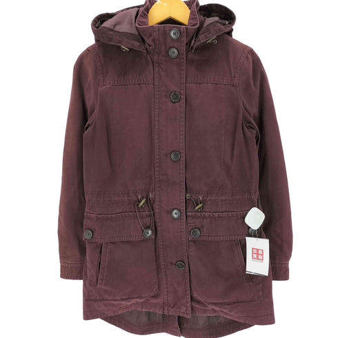 ランズエンド LANDS END 中綿フーデッドコート レディース M