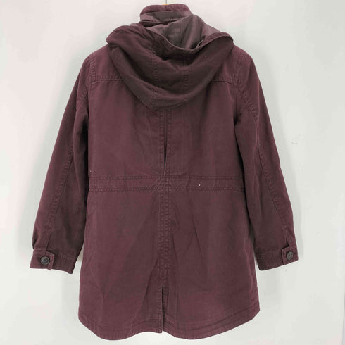 ランズエンド LANDS END 中綿フーデッドコート レディース M