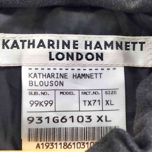 キャサリンハムネットロンドン KATHARINE HAMNETT LONDON ダウンジャケット メンズ JPN:XL
