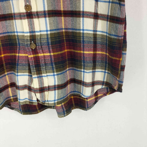 ランズエンド LANDS END ボタンダウン フランネルシャツ メンズ JPN:M