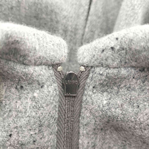 マレーラ MARELLA MADE IN ITALY Angora Virgin Wool イタリア製 白タグ アンゴラ バージン ウール メランジ スポーツ ジャケット スウィングトップ ブルゾン LAMPO ジップ レディース EUR:44