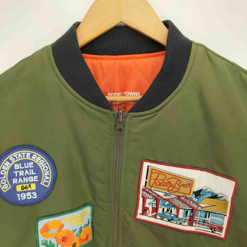 ロデオクラウンズ RODEO CROWNS PATCHES MA-1 レディース JPN:M
