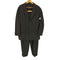 コムデギャルソンオム COMME des GARCONS HOMME 田中オム ツイード ハウンドトゥース 3B シングル テーラードジャケット & 2タック ワイドテーパード スラックス セットアップ メンズ ジャケット:M / パンツ:S