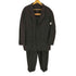 コムデギャルソンオム COMME des GARCONS HOMME 田中オム ツイード ハウンドトゥース 3B シングル テーラードジャケット & 2タック ワイドテーパード スラックス セットアップ メンズ ジャケット:M / パンツ:S