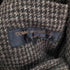 コムデギャルソンオム COMME des GARCONS HOMME 田中オム ツイード ハウンドトゥース 3B シングル テーラードジャケット & 2タック ワイドテーパード スラックス セットアップ メンズ ジャケット:M / パンツ:S