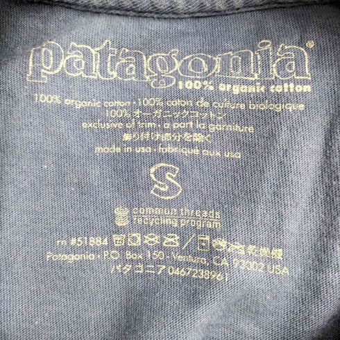 パタゴニア patagonia 00S P-6ロゴ 半袖Tシャツ メンズ import:S