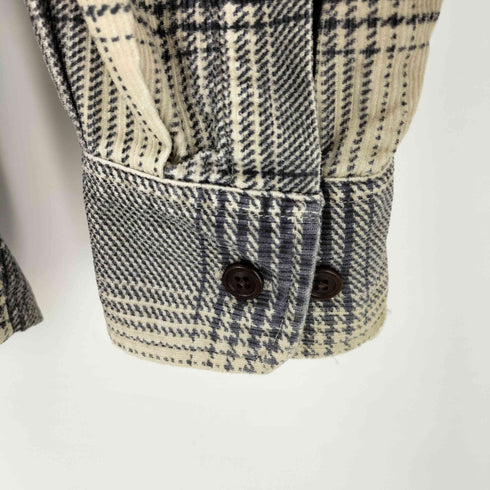 ドッカーズ DOCKERS 90-00s オンブレチェック ポケット 長袖 シャツ メンズ L