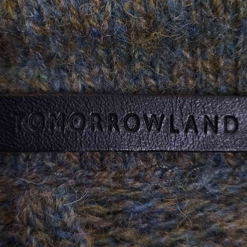 トゥモローランド TOMORROWLAND SHETLAND シェットランドウール ウール100% メランジ テーラードジャケット メンズ 48