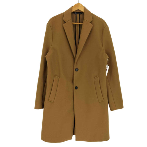 ザラ ZARA 4WAY COAT シングル チェスター コート メンズ import:L