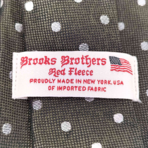 ブルックスブラザーズレッドフリース BROOKS BROTHERS REDFLEECE ドット シルクネクタイ メンズ