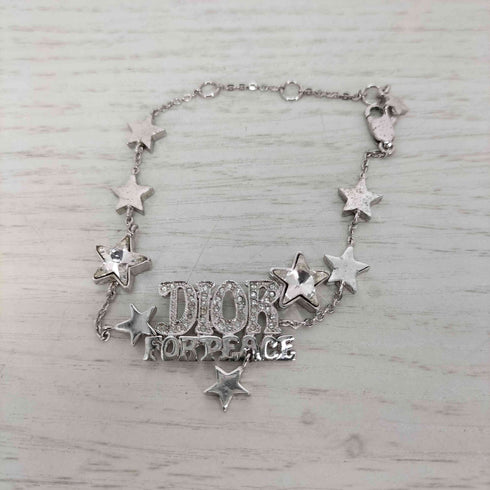 クリスチャンディオール Christian Dior OLD / DIOR FOR PEACE スター 星 ブレスレット レディース ONE SIZE
