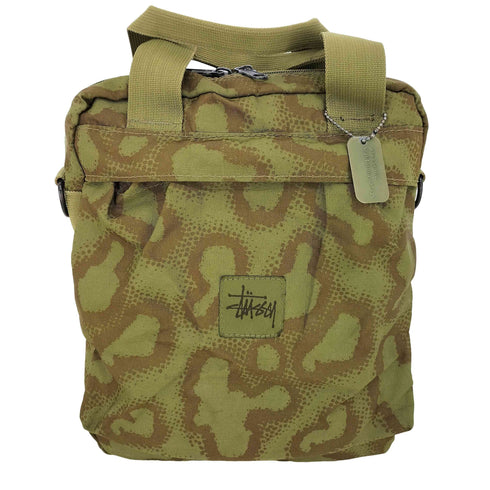 ステューシー Stussy 90-00s カモフラ チャームストラップ ハンドバッグ メンズ
