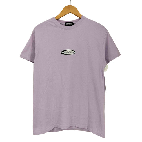 エクストララージ XLARGE HOLOGRAM LOGO ホログラムロゴ フロントプリント 半袖Tシャツ メンズ import:M