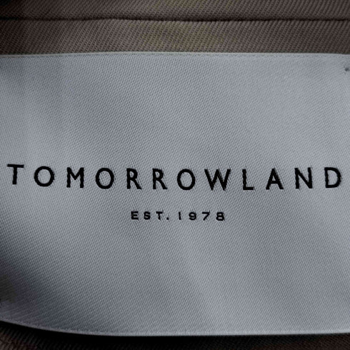 トゥモローランド TOMORROWLAND ウールギャバジン ガウンコート レディース JPN:36