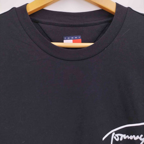 トミージーンズ tommy jeans シグネチャーチェストロングスリーブTシャツ メンズ import:L