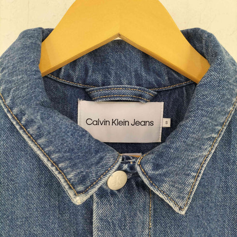 カルバンクラインジーンズ Calvin Klein Jeans ロゴパッチ デニムジャケット レディース S