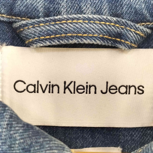カルバンクラインジーンズ Calvin Klein Jeans ロゴパッチ デニムジャケット レディース S