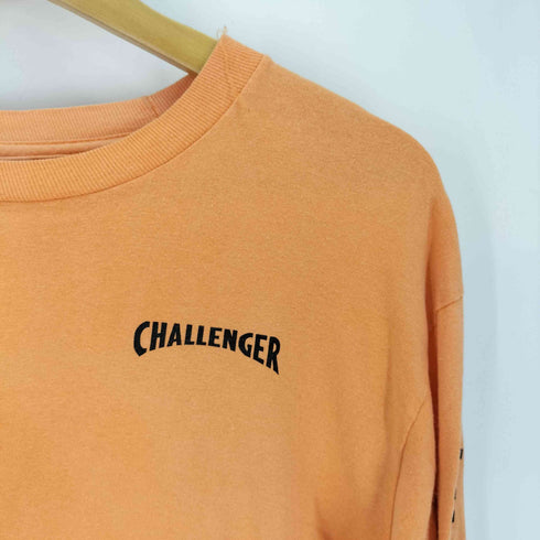 チャレンジャー CHALLENGER L/S WASHED CLOWN TEE ロングスリーブL/STシャツ クラウン ピエロ メンズ import:M