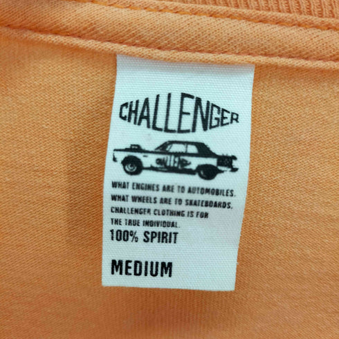 チャレンジャー CHALLENGER L/S WASHED CLOWN TEE ロングスリーブL/STシャツ クラウン ピエロ メンズ import:M
