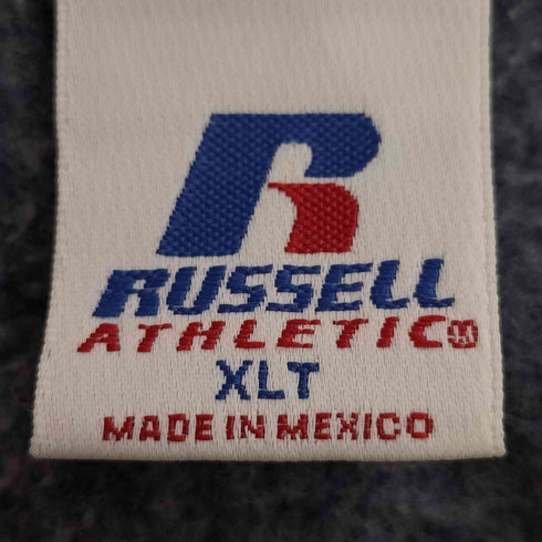 ラッセル Russell 90s メキシコ製 前Vガゼット ブランク クルーネックトレーナー メンズ XLT