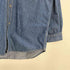 ラッキーストライク LUCKY STRIKE 90-00S OLD ダブル フラップ ポケット L/S デニム ワーク シャツ メンズ import:M