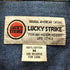 ラッキーストライク LUCKY STRIKE 90-00S OLD ダブル フラップ ポケット L/S デニム ワーク シャツ メンズ import:M