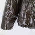 ザラ ZARA シャイニーパフジャケット 中綿 短丈 メンズ import:M