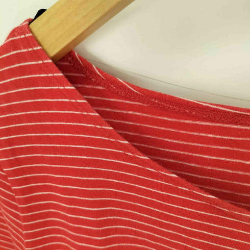 マックスマーラ MAX MARA Uネック ボーダーカットソー レディース