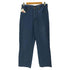 ケンゾージーンズ KENZO JEANS 80-90S OLD 初期 北斎タグ 富士山 ステッチ ワイド バギー シャンブレー デニム トラウザー パンツ メンズ 82cm