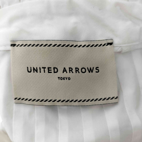 ユナイテッドアローズ UNITED ARROWS タフタ フリルハイネック ブラウス レディース JPN:36
