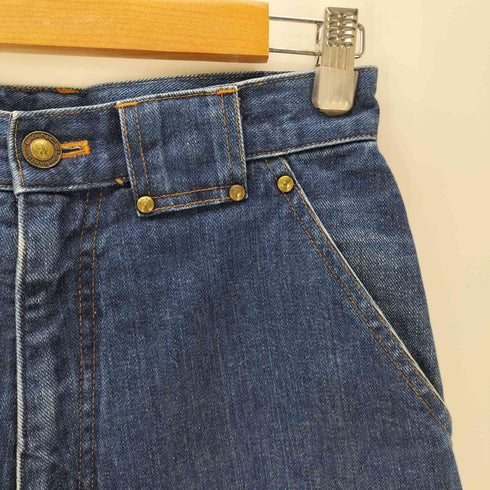 ランセル LANCEL 90S-00S OLD 刺繍 デザイン ワイド レッグ デニム パンツ Y2K メンズ 28