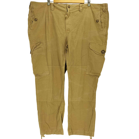 ポロラルフローレン POLO RALPH LAUREN 現行タグ ベル型TALONジップ CLASSIC FIT ダブルニー カーゴパンツ メンズ 50B/32 BIG