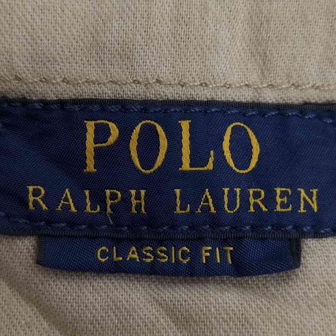 ポロラルフローレン POLO RALPH LAUREN 現行タグ ベル型TALONジップ CLASSIC FIT ダブルニー カーゴパンツ メンズ 50B/32 BIG
