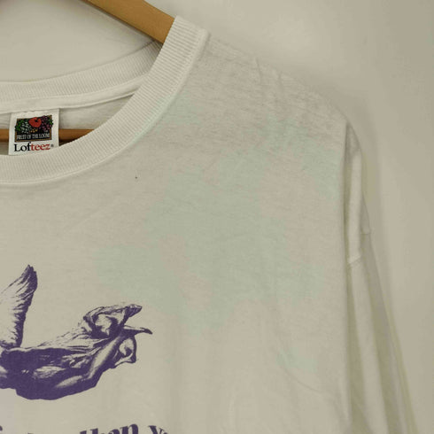 フルーツオブザルーム FRUIT OF THE LOOM 00S Lofteez ホンジュラス製 エンジェル Tシャツ メンズ import:XXL